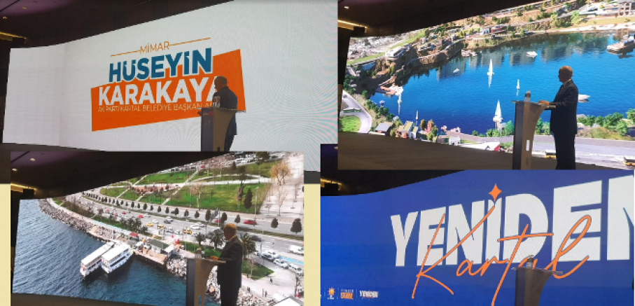 Cumhur İttifakı AK Parti Kartal Belediye Başkan Adayı Mimar Hüseyin Karakaya Projelerini Açıkladı