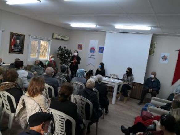 Maltepe'li kadınlara şiddetle mücadele semineri