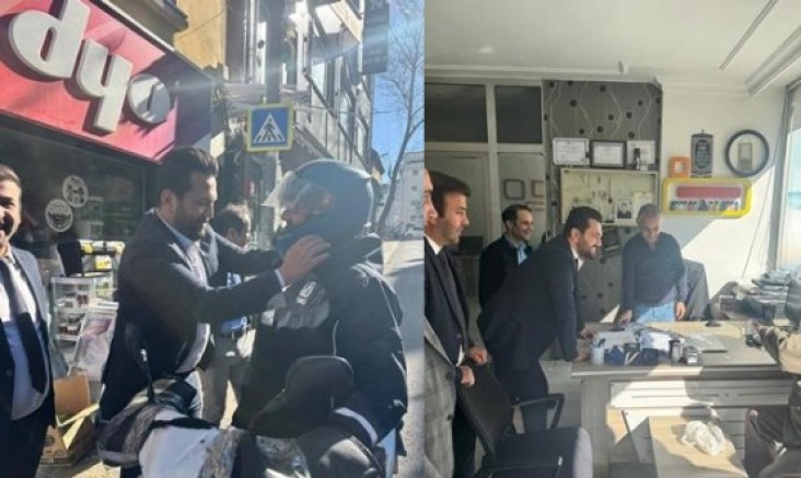 AK Parti Kartal İlçe Başkanı Haydar Göksoy, Yakacık Esnafını Ziyaret Etti