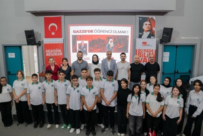 Gazze’de öğrencilerin eğitim mücadelesi anlatıldı