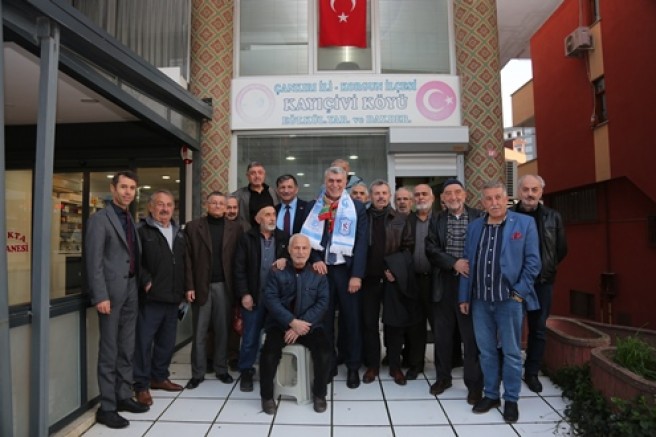 Kadem Başkan’dan Çankırı Kayiçivi Köyü Derneği’ne ziyaret