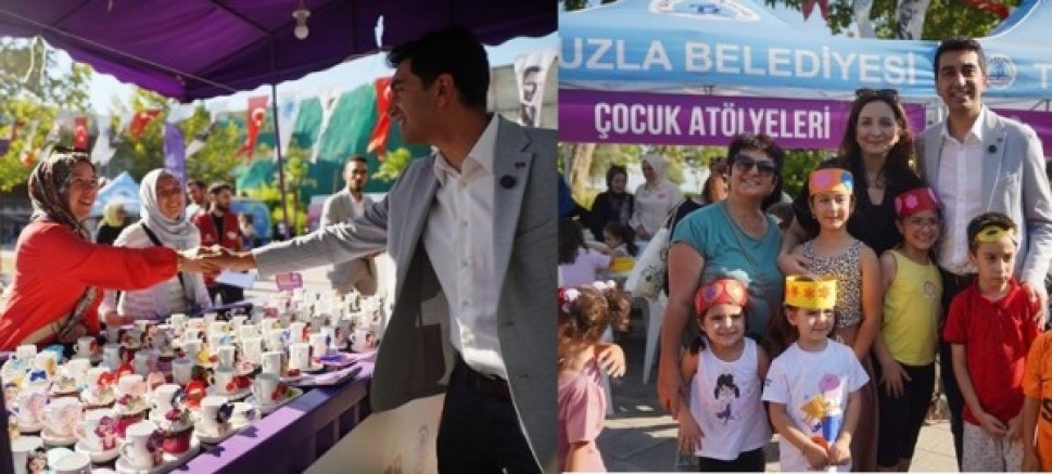 Kadın Emeği Çarşısı, Tuzla Şelale Park’ta hizmete açıldı