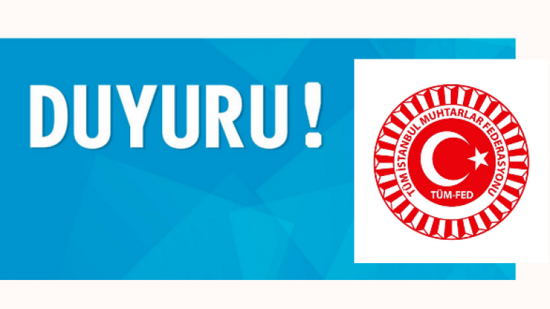 KAMUOYUNA DUYURULUR