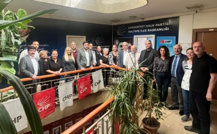 MUHTARLARDAN CHP MALTEPE İLÇE BAŞKANLIĞINA ZİYARET 