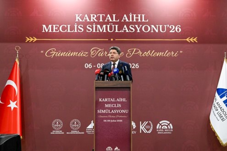 T.C. ADALET BAKANI YILMAZ TUNÇ KARTAL AİHL 'MECLİS SİMÜLASYONU'26' AÇILIŞINA KATILDI