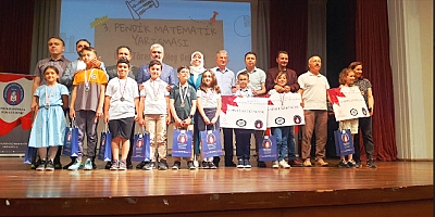 3. PENDİK MATEMATİK YARIŞMASI ÖDÜLLERİ SAHİPLERİNİ BULDU 