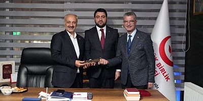 AK PARTİ  CUMHUR İTTİFAKI BELEDİYE BAŞKAN ADAYI  KARAKAYA’DAN BÜYÜK BİRLİK PARTİSİNE ZİYARET