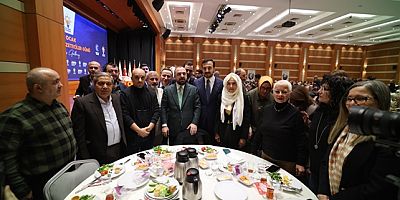 AK Parti İl Başkanlığında 10 Ocak Çalışan Gazeteciler Günü buluşması düzenlendi 