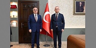 ERDOĞAN AKKAYA'DAN KAYMAKAM TİRYAKİ'YE VEFA ZİYARETİ 