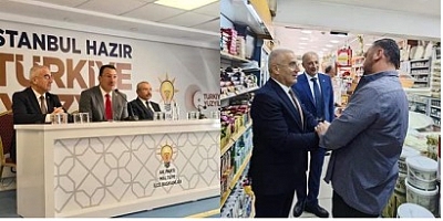 AK Parti Türkiye Buluşmaları ile Maltepe de saha çalışması yaptı