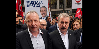 ALİ YURT'DAN, BBP GENEL BAŞKANI MUSTAFA DESTİCİ'YE HAYIRLI OLSUN  MESAJI