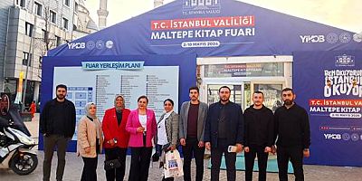 Anahtar Parti Maltepe İlçe Başkanı Sevim Demir ve İlçe Yönetiminden Maltepe Kitap Fuarı’na Ziyaret 