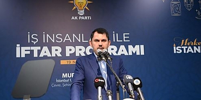 BAKAN MURAT KURUM; 'TUZLA METROSUNU DA BİZ YAPACAĞIZ YAN YOLLARI DA BİZ YAPACAĞIZ'