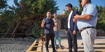 Başkan Bingöl yapımında sona gelinen sahil projelerini yerinde inceledi