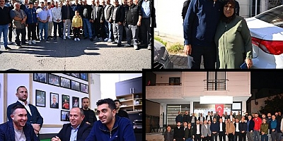 Başkan Eren Ali Bingöl’den hemşehri derneklerine ziyaret