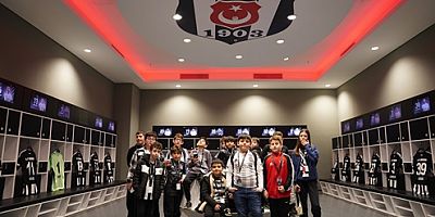 Beşiktaş Stadyumu’nda gençlik heyecanı