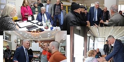 Cumhur İttifakı AK Parti Maltepe Belediye Başkan Adayı Kadem Ekşi, Çınar Mahallesi Muhtarlığını ziyaret etti