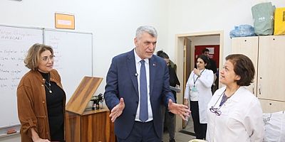 Cumhur İttifakı AK Parti Maltepe Belediye Başkan Adayı Kadem Ekşi’den, Halk Eğitimi Merkezi’ne ziyaret 