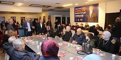 Cumhur İttifakı AK Parti Maltepe Belediye Başkan Adayı Kadem Ekşi, Mardinlilerle buluştu