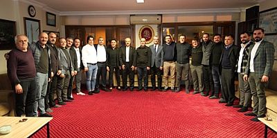 CUMHUR İTTİFAKI KARTAL BELEDİYE BAŞKAN ADAYI   HÜSEYİN KARAKAYA ,BAYBURT YAZ YURDU KÖY   DERNEĞİNİ ZİYARET ETTİ