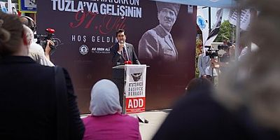 Gazi Mustafa Kemal Atatürk’ün Tuzla’ya gelişinin 97. yılı coşkuyla kutlandı