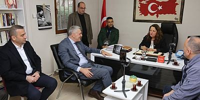 Kadem Başkan, Altayçeşme Muhtarlığını ziyaret etti