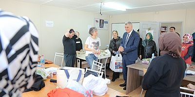 Kadem Başkan Kadın Dayanışma Merkezi’ni ziyaret etti, kreş müjdesi verdi