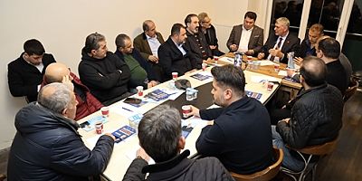 Kadem Başkan, Kiptaş Adatepe Sitesi sakinleriyle bir araya geldi