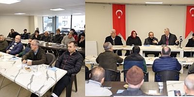 Kadem Başkan TOKİ konutları sakinleriyle bir araya geldi