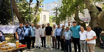 KARTAL AK PARTİ'DE AŞURE İKRAMI GELENEĞİ SÜRÜYOR 