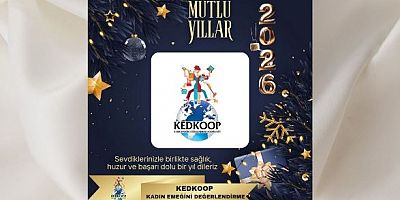 KEDKOOP Kadın Emeğini Değerlendirme Kooperatifi Yeni Yıl Mesajı