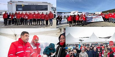 Kızılay’ın binlerce gönüllüsü Sarıkamış’a akın etti