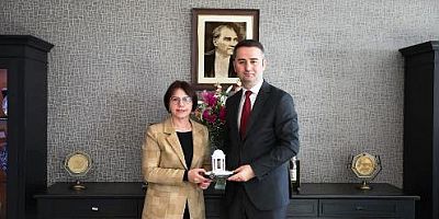MAKSEV BAŞKANI CAN ILDIRI MALTEPE BELEDİYE BAŞKANI ESİN KÖYMEN'İ ZİYARET ETTİ