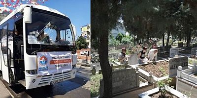 Maltepe Belediyesi'nden Kurban Bayramı’nda mezarlıklara ücretsiz ulaşım