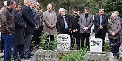 MERHUM BAŞKAN ARİF DAĞLAR VEFATININ 4. YILINDA KARTAL’DAKİ KABRİ BAŞINDA ANILDI