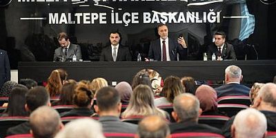 MHP İstanbul İl Başkanı Volkan Yılmaz MHP Maltepe ilçe Başkanlığını ziyaret etti