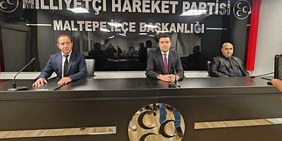 MHP MALTEPE İLÇE BAŞKANI AYKUT DOĞAN YENİ YÖNETİMİ İLE İLK TOPLANTISINI GERÇEKLEŞTİRDİ  