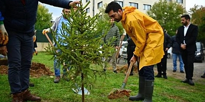 Milli Ağaçlandırma Günü’nde Tuzla’dan Atatürk’e yeşil vefa Tuzla’da Atatürk anısına fidanlar toprakla buluşturuldu