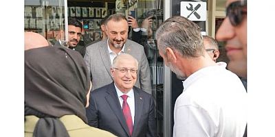 MİLLİ SAVUNMA BAKANI YAŞAR GÜLER MALTEPE'DE VATANDAŞLARLA BULUŞTU 