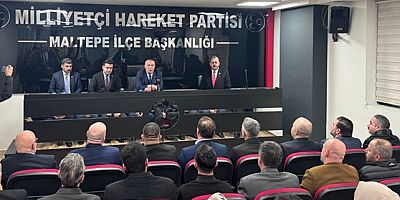 Milliyetçi Hareket Partisi Genel Başkan Yardımcısı MHP İstanbul Milletvekili İzzet Ulvi Yönter'den MHP Maltepe'ye Ziyaret 