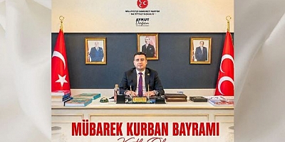 Milliyetçi Hareket Partisi Maltepe İlçe Başkanı Aykut Doğan'dan Kurban Bayramı mesajı 