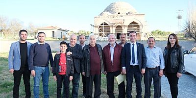 ÖDÜLLÜ PROJEYİ YERİNDE İNCELEDİLER 