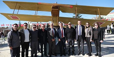 SİVRİHİSAR UÇAĞI MUHTEŞEM TÖRENLE AÇILDI 