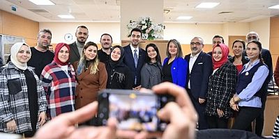 Tuzla Belediye Başkanı Av. Eren Ali Bingöl Belediye Personelinin Yeni Yılını Kutladı