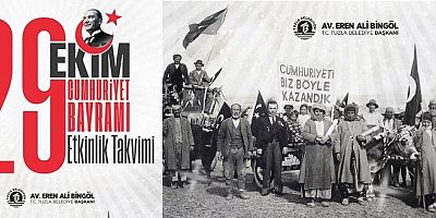 Tuzla Belediyesi 29 Ekim Cumhuriyet Bayramı’nı çeşitli etkinliklerle kutluyor 