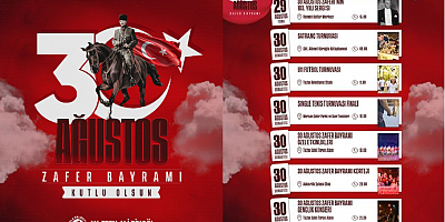 Tuzla Belediyesi 30 Ağustos Zafer Bayramı’nı Özel Etkinliklerle Kutlayacak