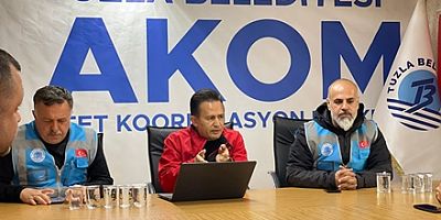 TUZLA BELEDİYESİ HATAY’A KOORDİNASYON MERKEZİ KURDU