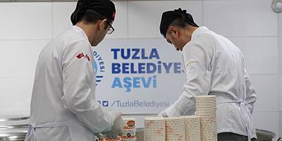 Tuzla Belediyesi’nden her gün 2 bin kişiye sıcak yemek desteği