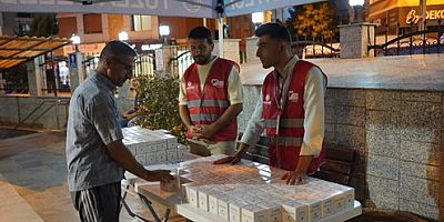 Tuzla Belediyesi’nden Mevlit Kandili'ne özel ikram