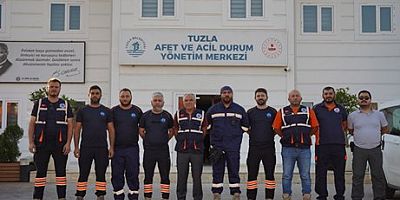 Tuzla Belediyesi’nden orman yangınlarına destek